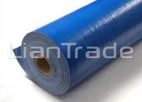 Тент Тарпаулин Rendell 180 г/м2, 2x50 м, синий-серебряный