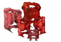 Насосы диафрагменные пневматические серии Red (FRAS)