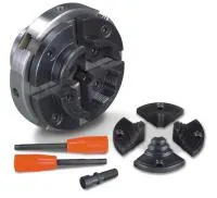 4-кулачковый токарный патрон Ø100 мм Holzstar 5931023