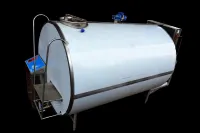 Охладители молока закрытого типа горизонтальные( ОМЗТ ) молочные танки BEST MILK 2000 S30