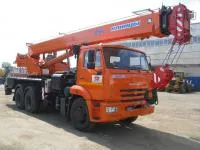 Автокран Клинцы 25 т на шасси Камаз 65115