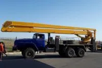 Аренда автовышки АГП-28 метров