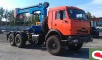 Седельный тягач КАМАЗ 43118 С КМУ ИНМАН ИТ-180