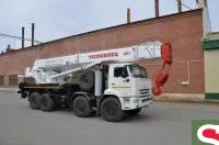Автокран ЧЕЛЯБИНЕЦ КС-55733-33 на шасси КАМАЗ 63501 Г/П 32Т., 33 М