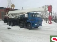 Автокран ЧЕЛЯБИНЕЦ КС- 65717-34 на шасси КАМАЗ 6560 Г/П 50Т., 34,6 М