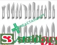 Лезвие хирургическое стерильное (одноразовое) № 10 - 36
