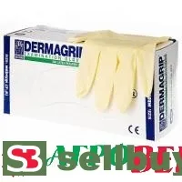 Перчатки Dermagrip Extra латексные неопудренные XL
