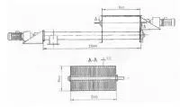 Шнек-дозатор с ворошителем ШДС-200-2,5