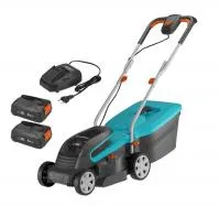 Газонокосилка аккумуляторная PowerMax 32/36V P4A с 2 АКБ 2.5 А/ч и ЗУ 14621-20